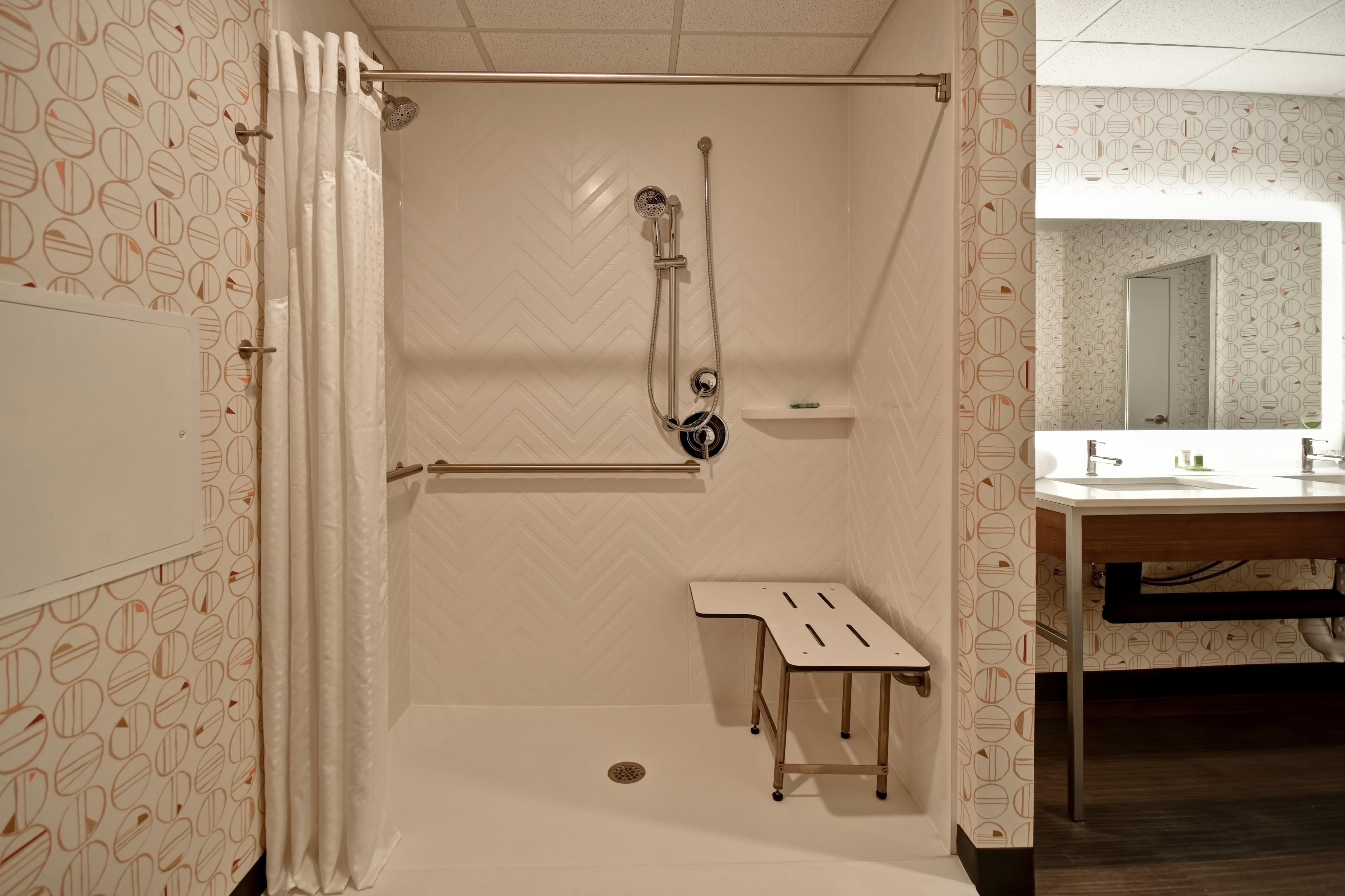 Suite Mobility Access Roll Shower or Non-Smoking